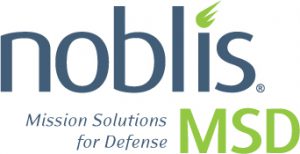 Noblis MSD logo with tagline mission solutions for defense