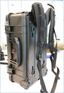 portable sequencing system backpack-style case